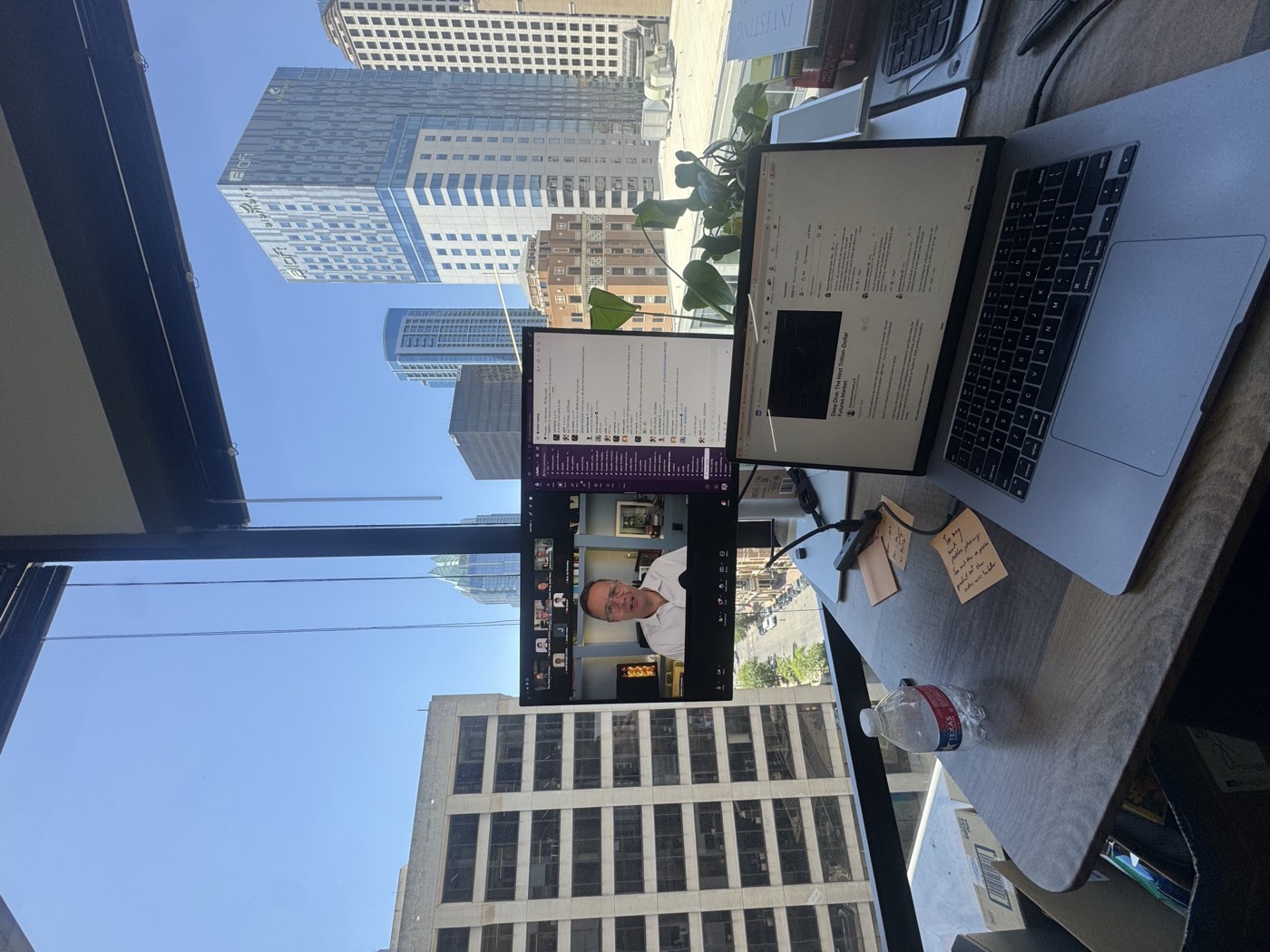 At the LAUNCH office